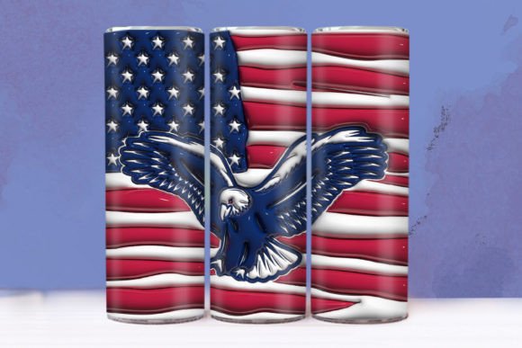 3d Eagle USA Flag Patriotic 4th of July: A Strategic Tool for Creative Expression and Branding