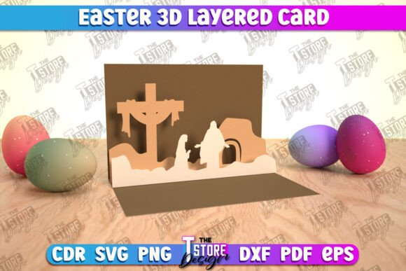 3D Easter Pop Up Card SVG Design: A Creative Way to Celebrate the Season