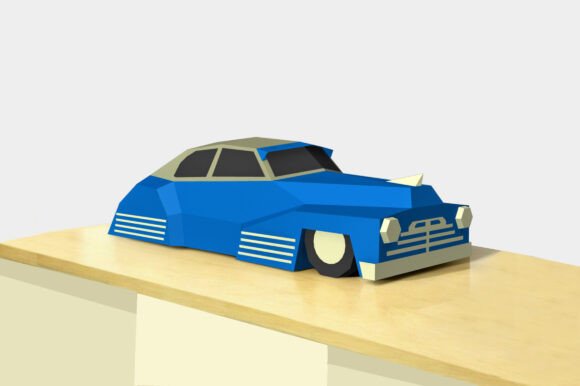 Creating a Lowrider Car - 3D Papercraft: A Creative and Educational Project