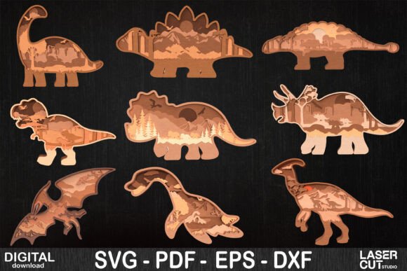 Dinosaur 3D Layered SVG Bundle: A Practical Guide to Laser-Cutting Holiday Décor and Gifts