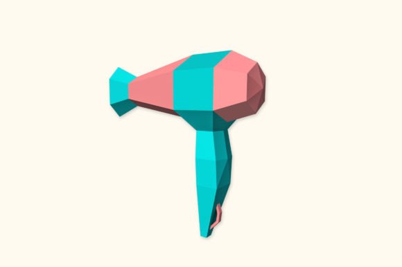 DIY Hair Dryer - 3d Papercraft: A Creative and Practical Project for All