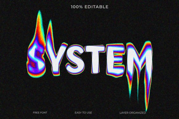 System 3D Text Effect Style: A Game-Changer for Modern Designers