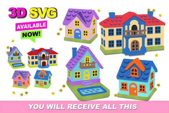 Unlocking Creativity with Doll House Elements 3D SVG: A Must-Have for Modern Designers and Entrepreneurs